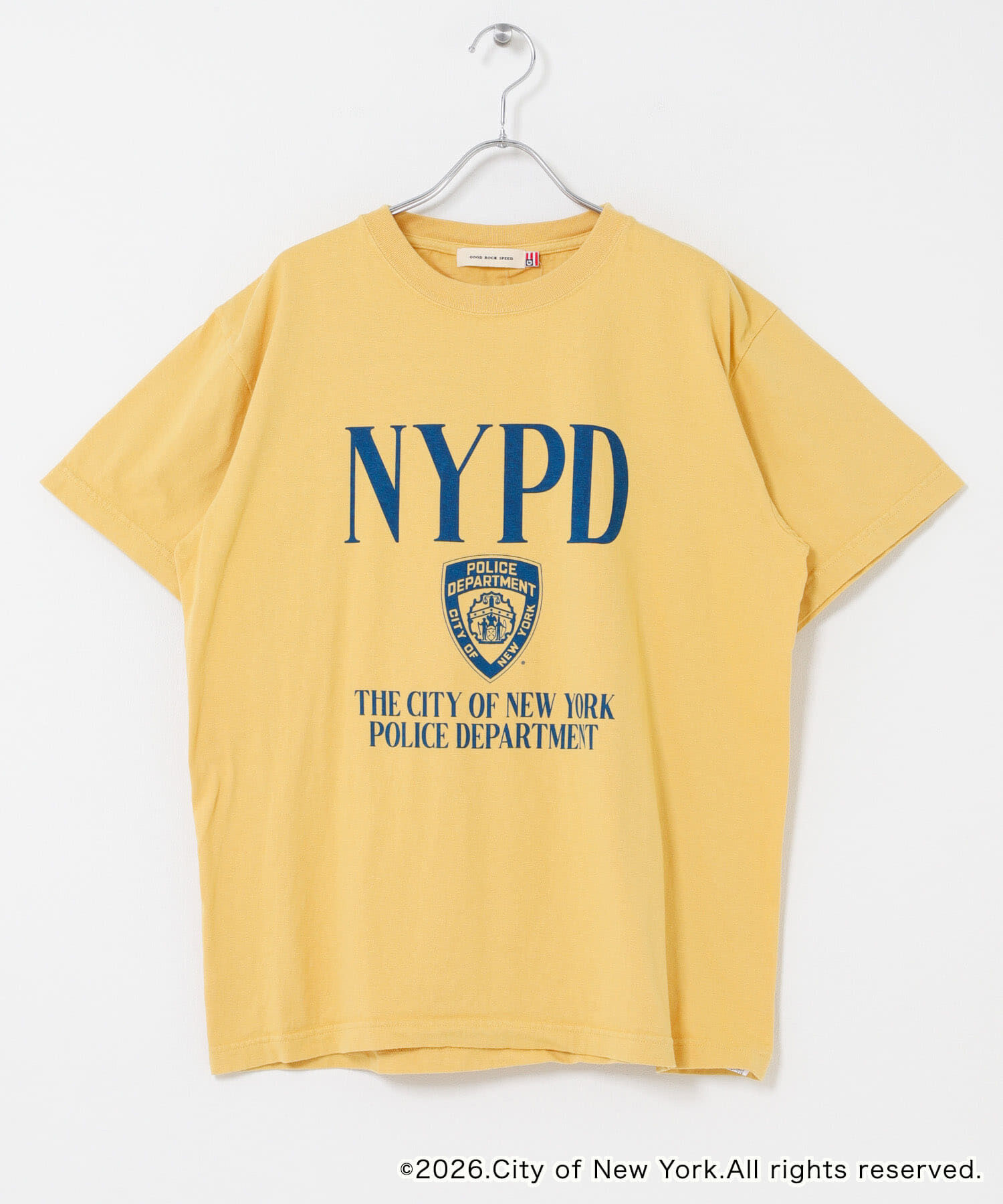 URBAN RESEARCH DOORS「『別注』GOOD ROCK SPEED&times;DOOS　NYC NYPD T-SHIRTS」|Tシャツ・カットソー|