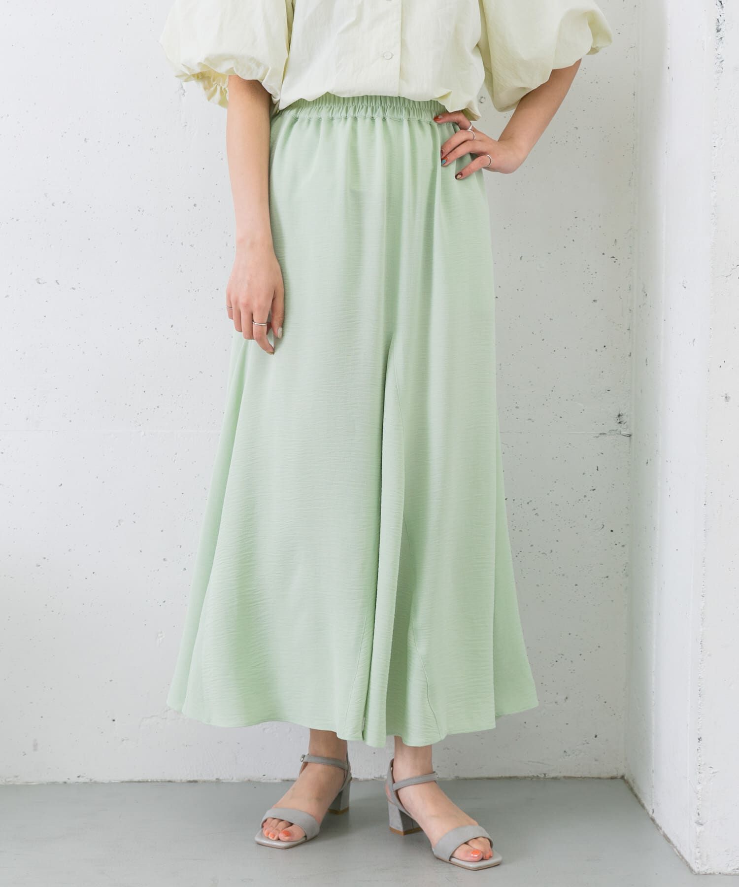  「マーメイドフレアスカート」|スカート|