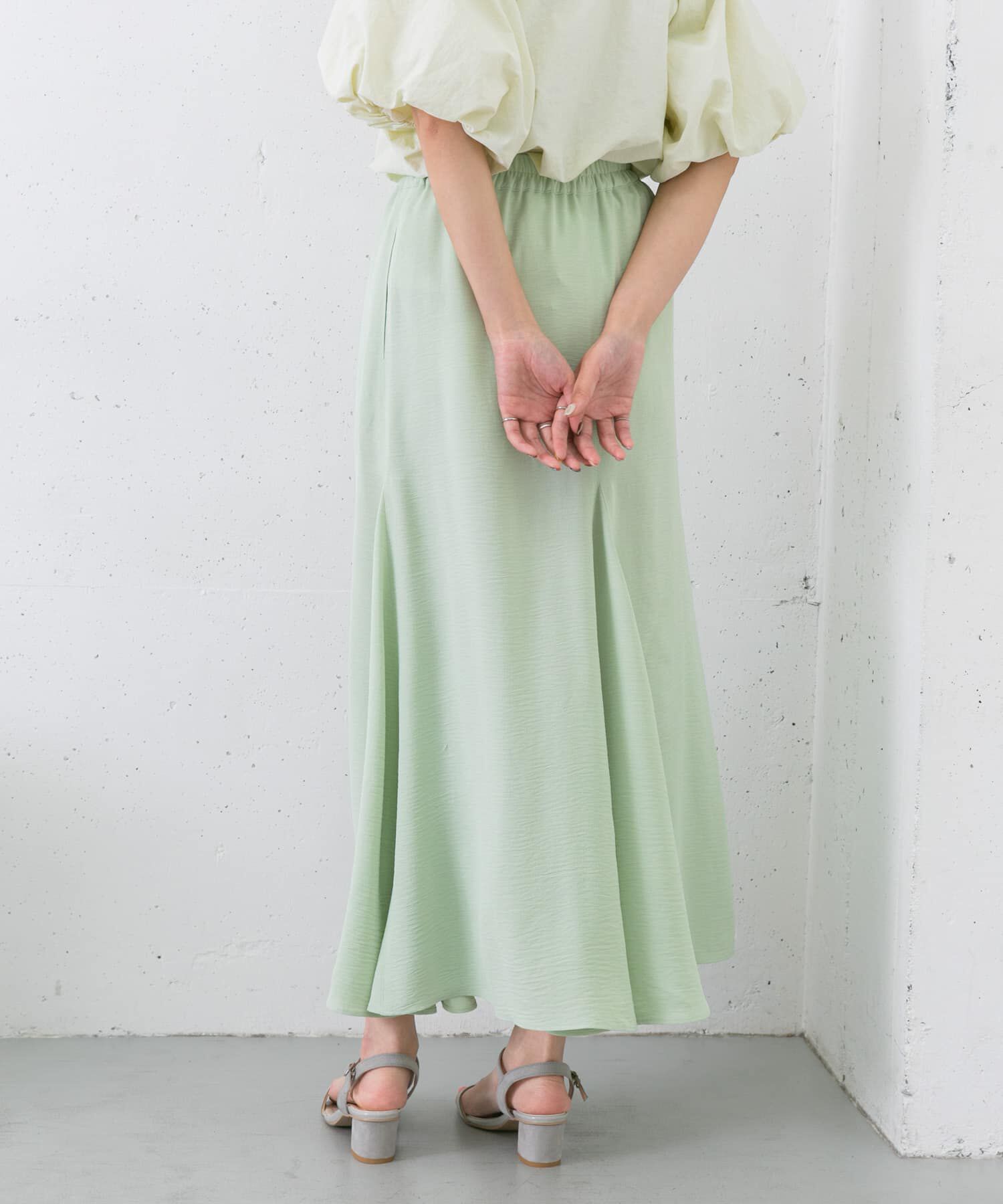  「マーメイドフレアスカート」|スカート|