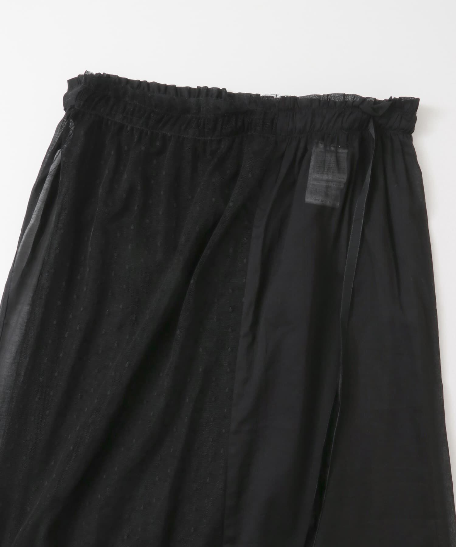  「レイヤードシアー巻きスカート&there4;」|スカート|