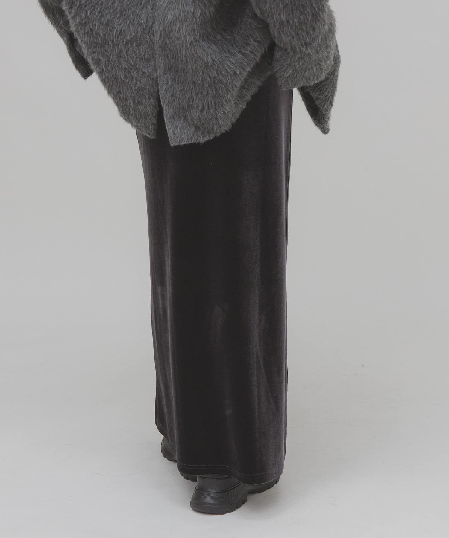  「ベロアナロースカート」|スカート|