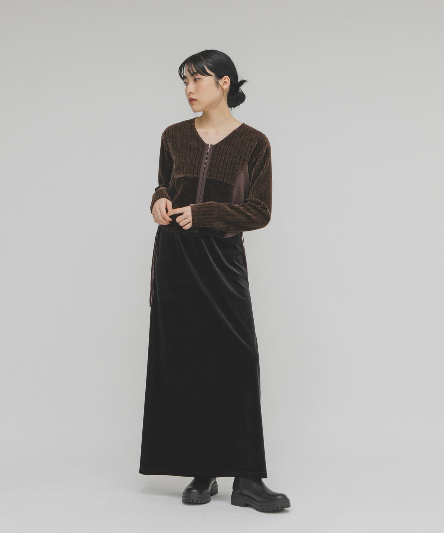  「モールジャガードカーディガン」|カーディガン|