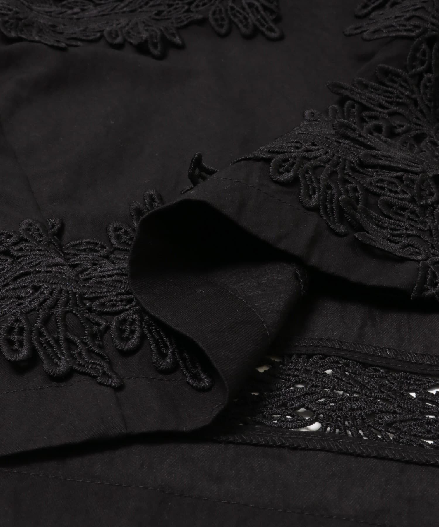  「ヴィンテージライクレースシャツ」|シャツ・ブラウス|