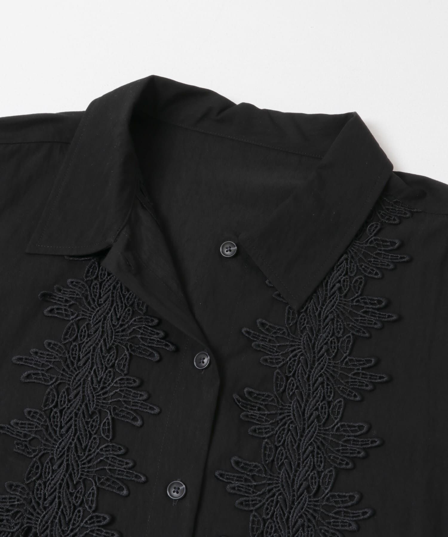  「ヴィンテージライクレースシャツ」|シャツ・ブラウス|