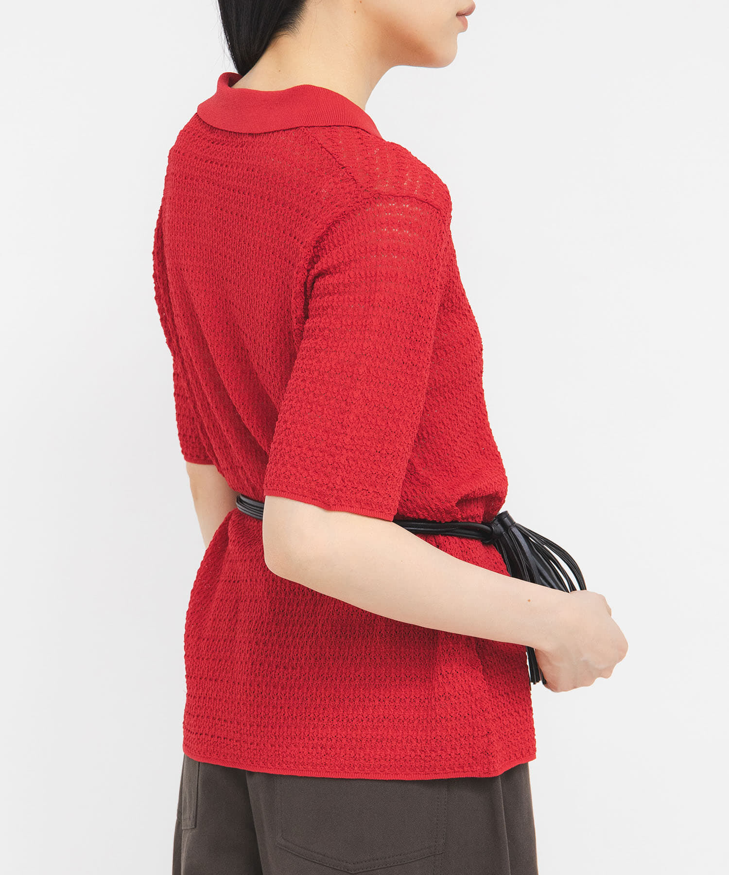  「ラッセルニットシャツ」|ニット・セーター|