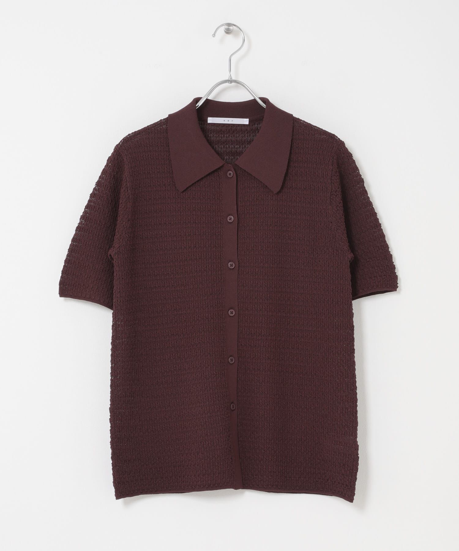  「ラッセルニットシャツ」|ニット・セーター|