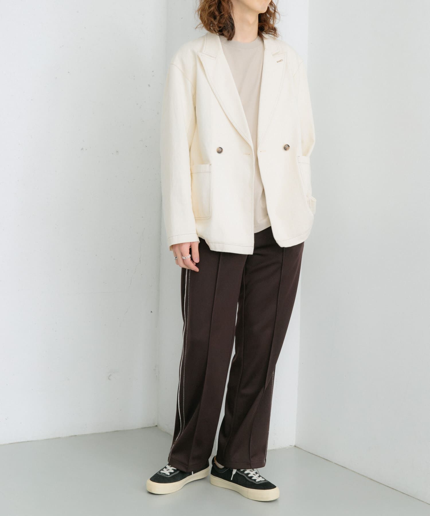 SENSE OF PLACE by URBAN RESEARCH「カツラギステッチアウトルーズジャケット」|その他|