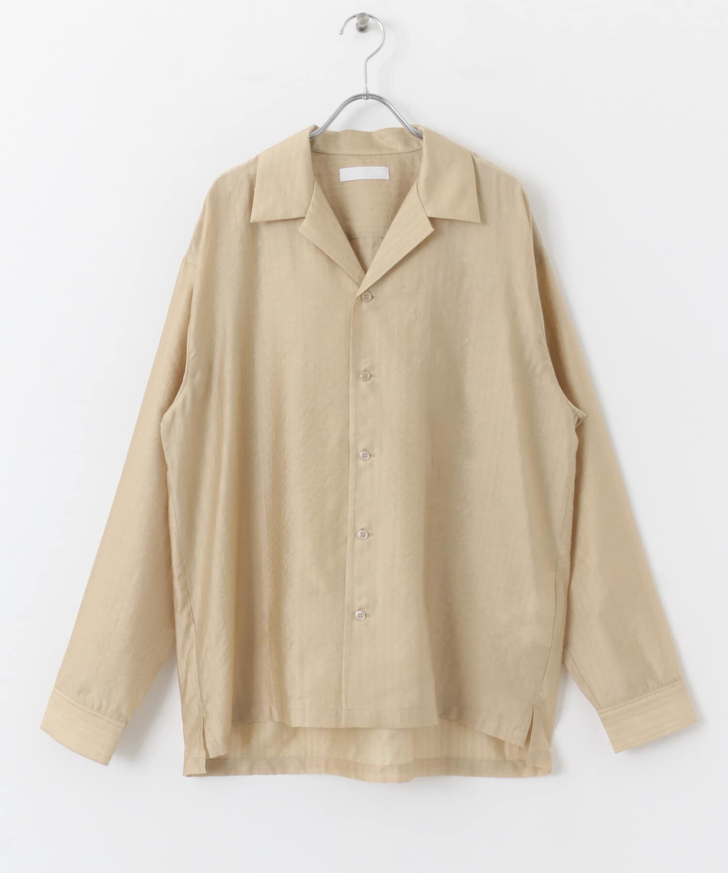 SENSE OF PLACE by URBAN RESEARCH「シアーストライプオープンカラーシャツ」|シャツ・ブラウス|