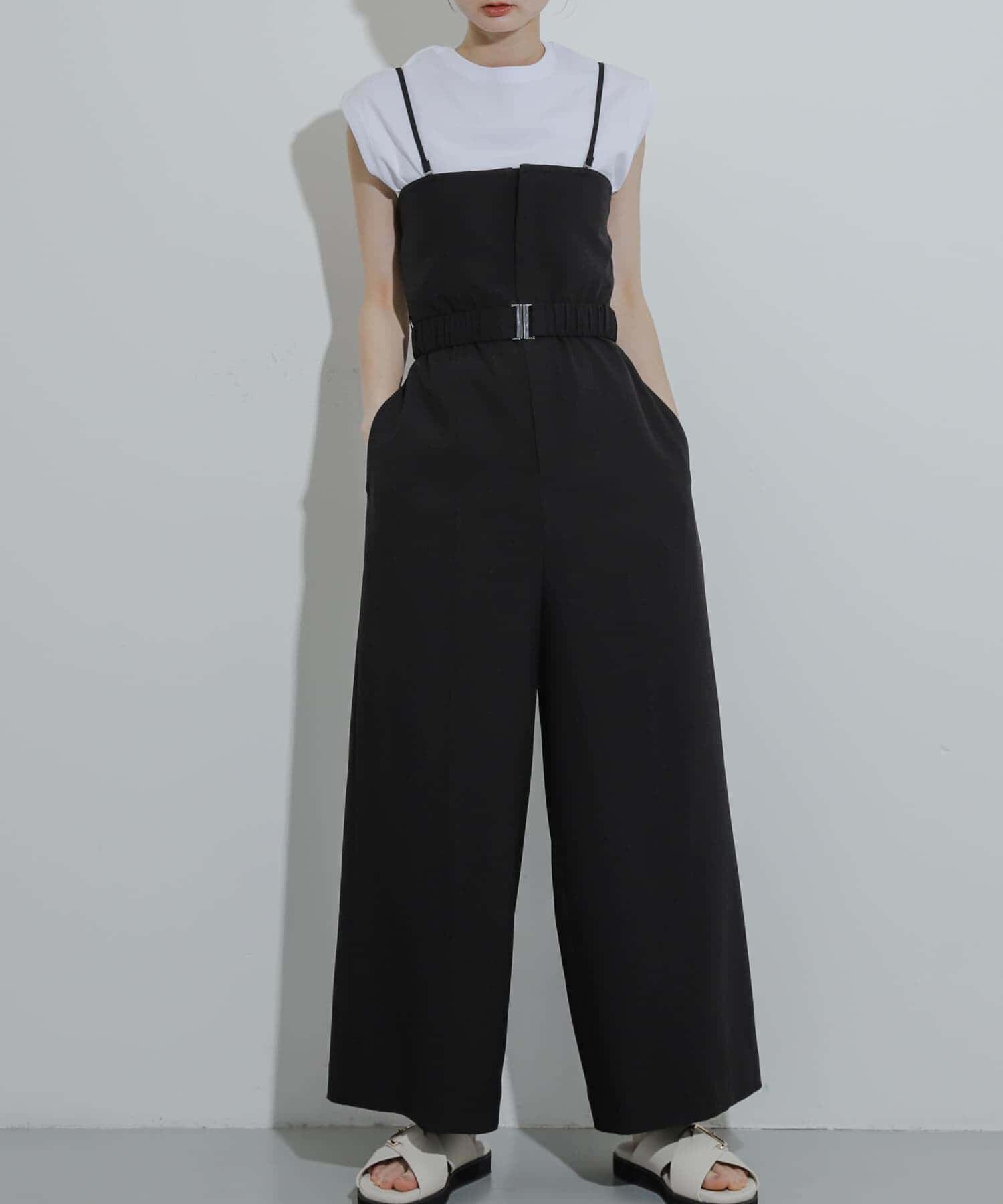 SENSE OF PLACE by URBAN RESEARCH「ストラップツキベルトベアパンツ」|スカート|