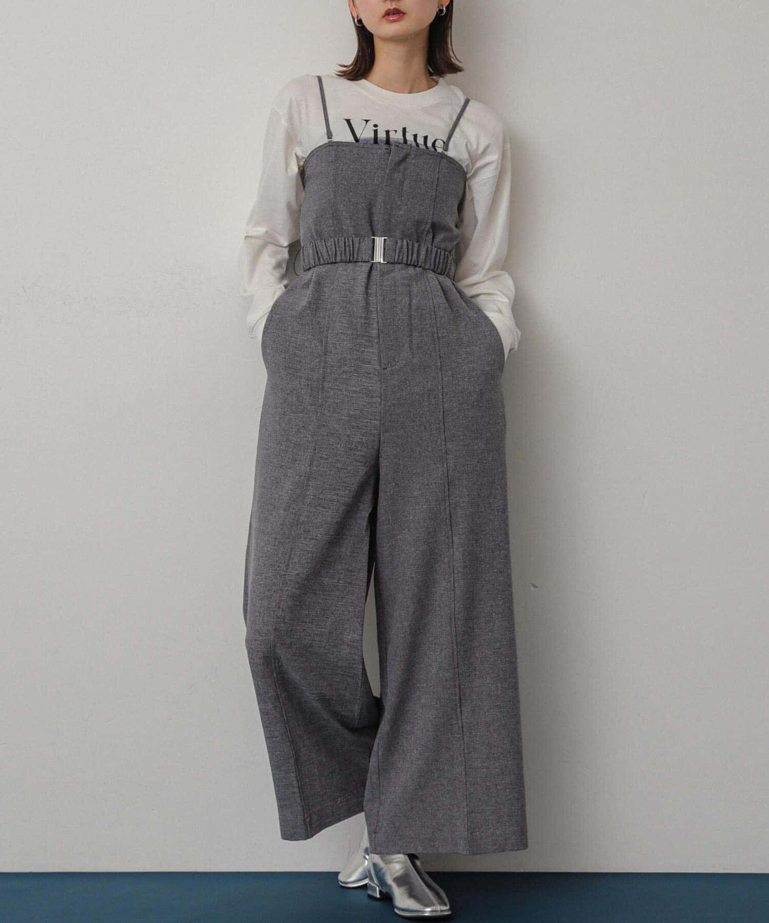 SENSE OF PLACE by URBAN RESEARCH「ストラップツキベルトベアパンツ」|スカート|