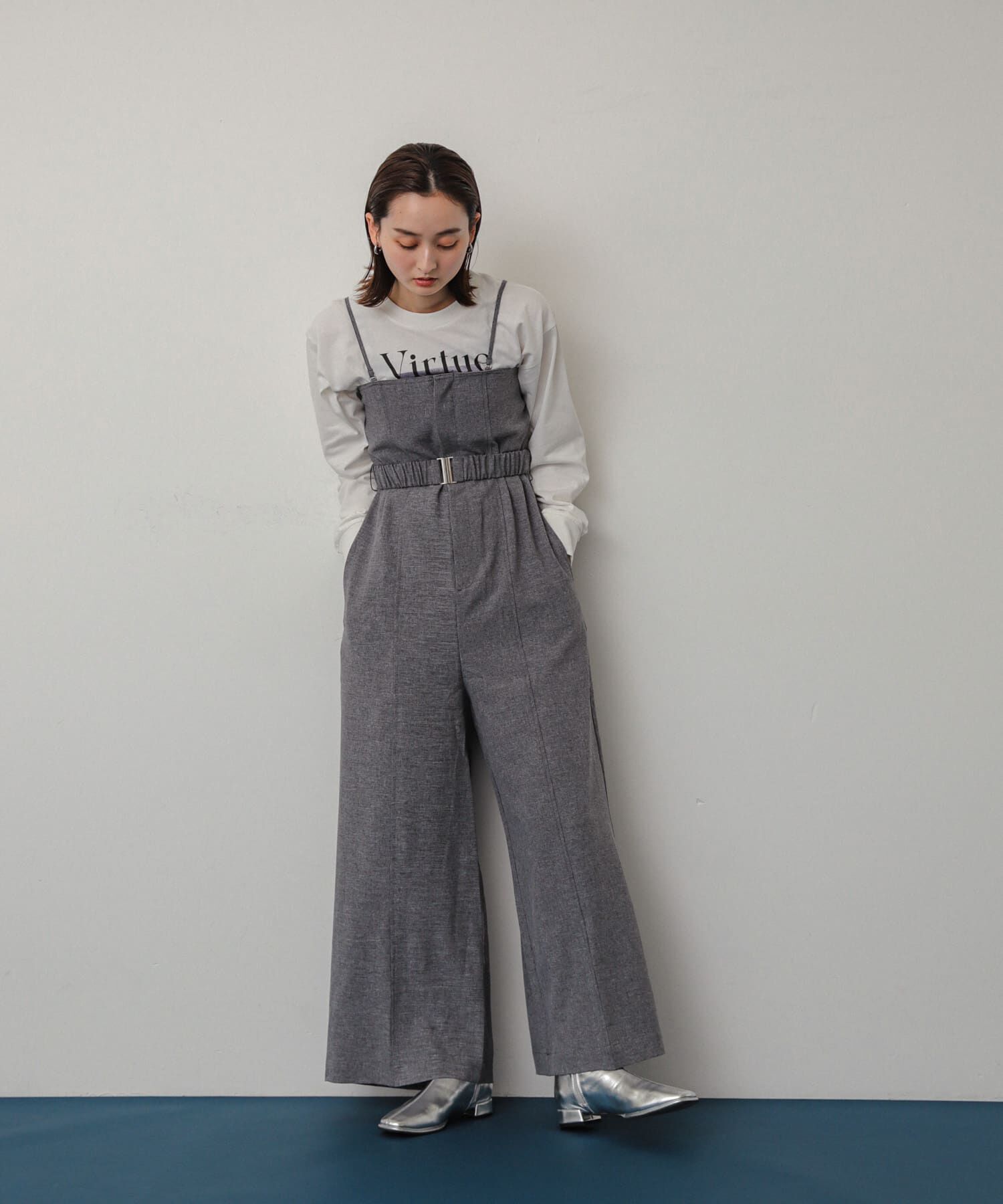 SENSE OF PLACE by URBAN RESEARCH「ストラップツキベルトベアパンツ」|スカート|