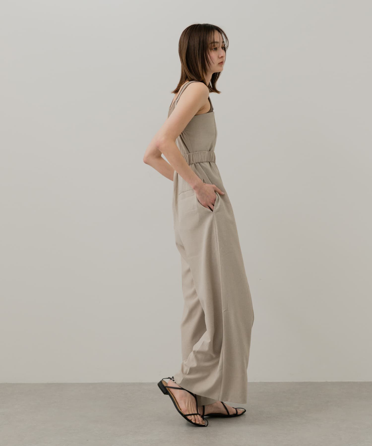 SENSE OF PLACE by URBAN RESEARCH「ストラップツキベルトベアパンツ」|スカート|