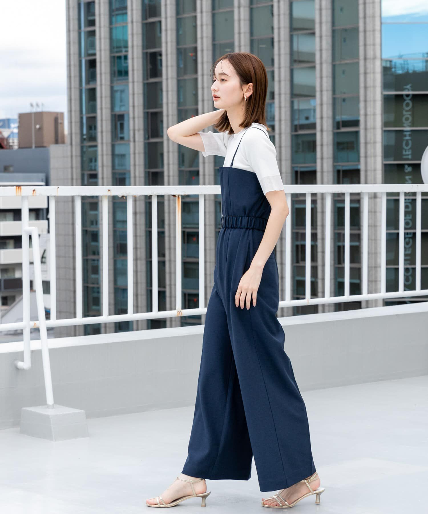 SENSE OF PLACE by URBAN RESEARCH「ストラップツキベルトベアパンツ」|スカート|