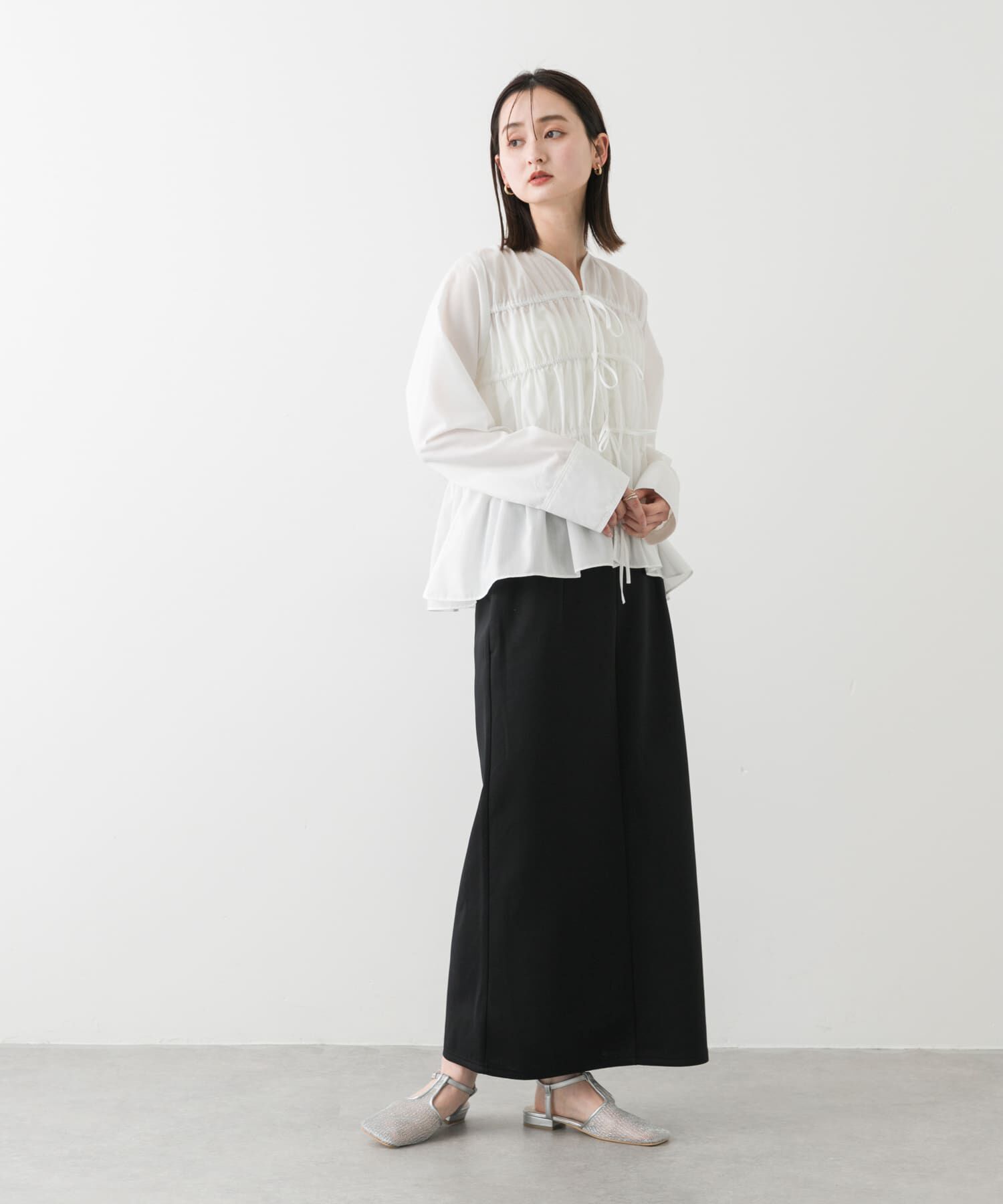 SENSE OF PLACE by URBAN RESEARCH「ダンボールカットストレートスカート」|スカート|