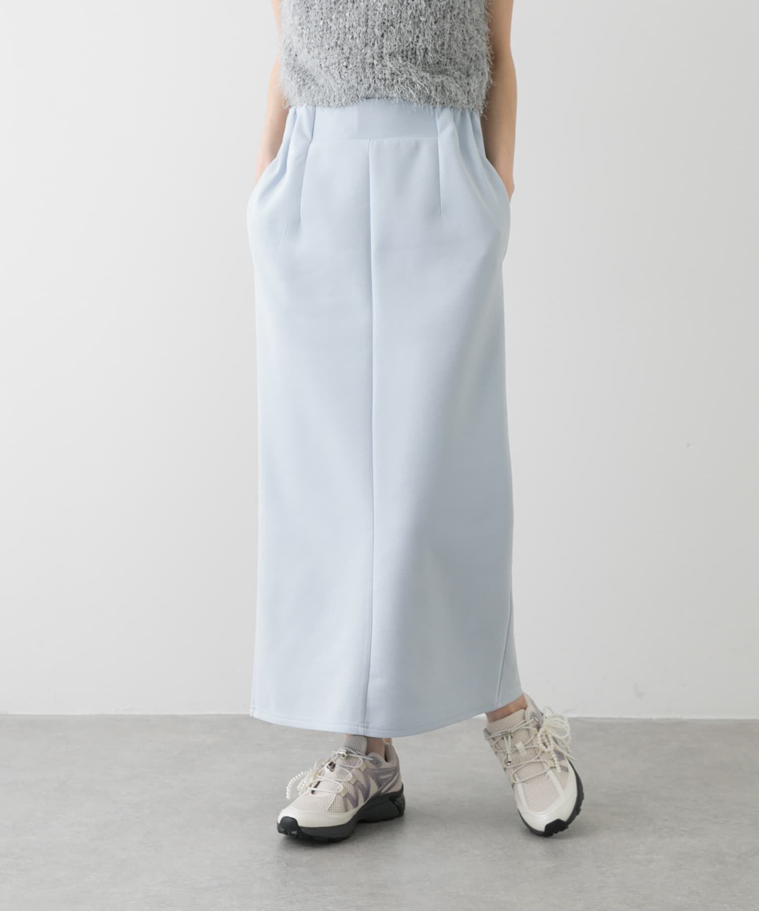 SENSE OF PLACE by URBAN RESEARCH「ダンボールカットストレートスカート」|スカート|