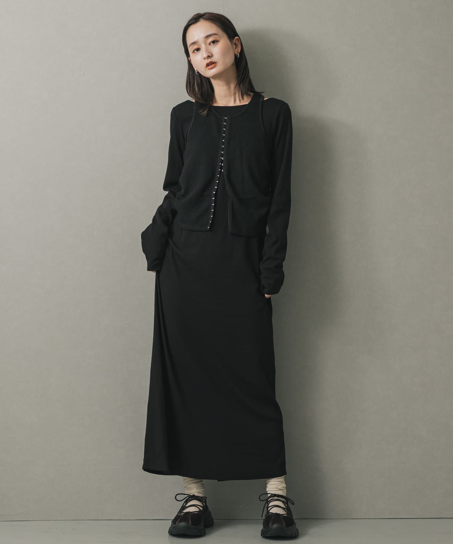 SENSE OF PLACE by URBAN RESEARCH「アメスリレイヤードワンピース」|ワンピース|