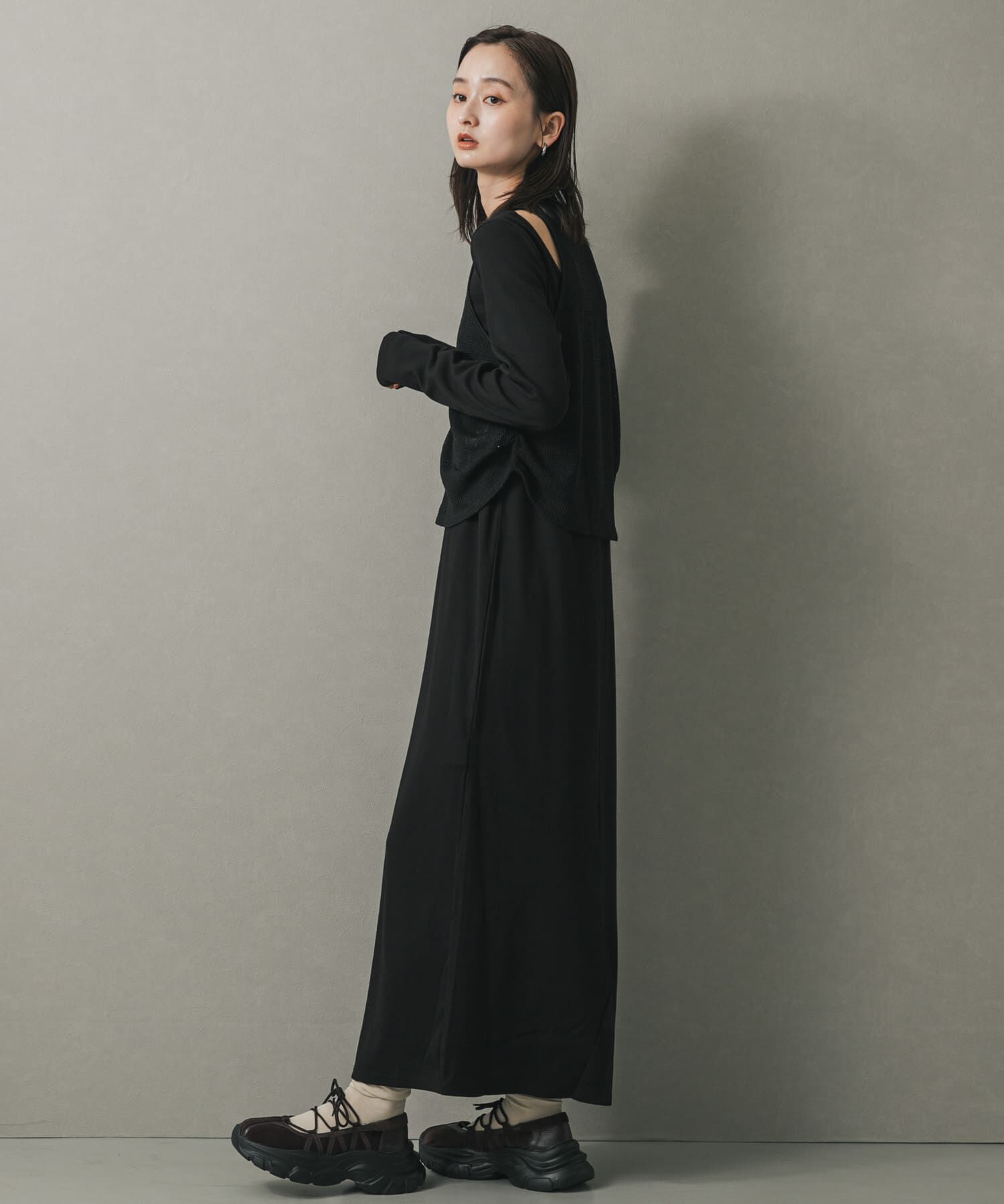 SENSE OF PLACE by URBAN RESEARCH「アメスリレイヤードワンピース」|ワンピース|