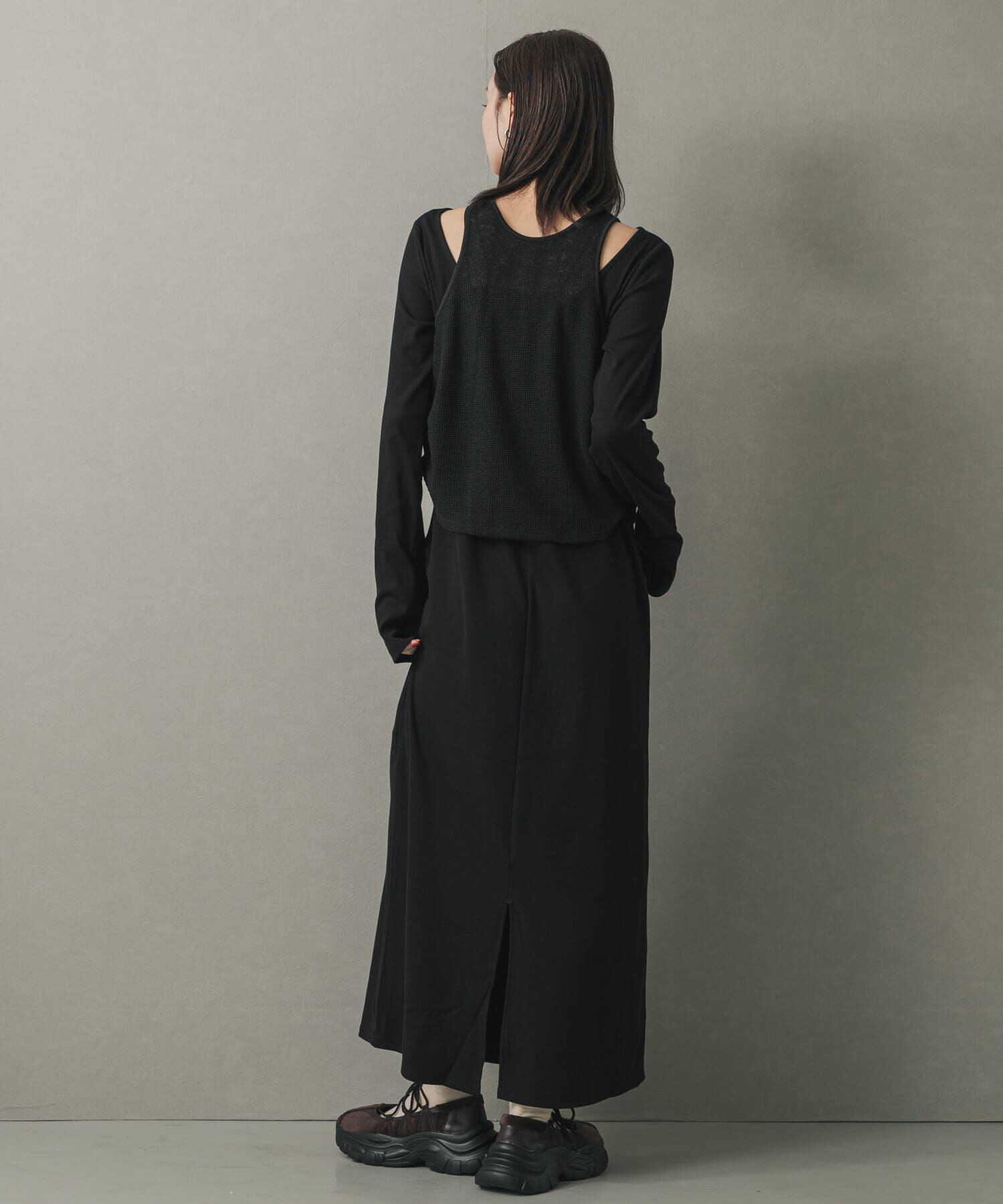 SENSE OF PLACE by URBAN RESEARCH「アメスリレイヤードワンピース」|ワンピース|