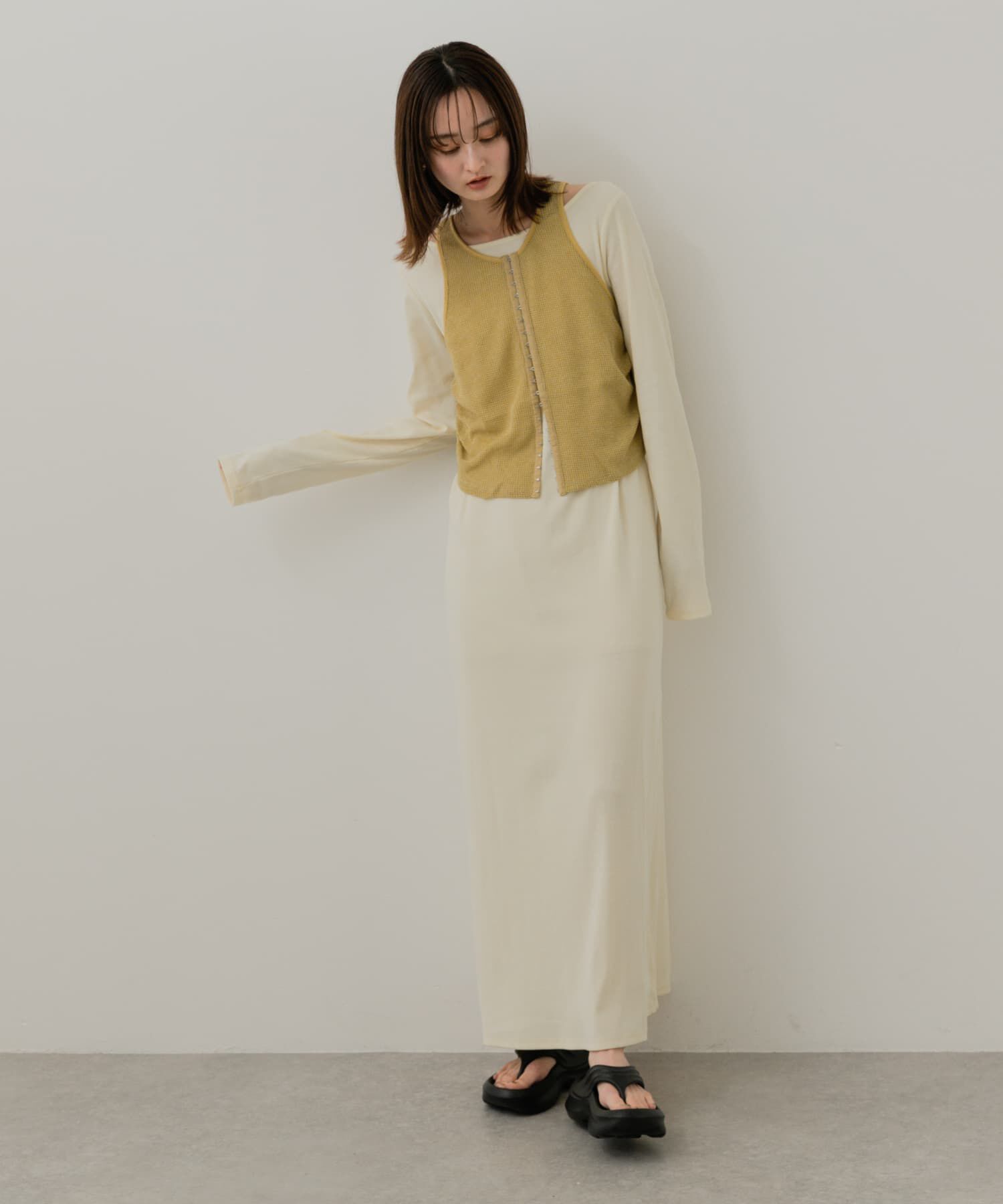 SENSE OF PLACE by URBAN RESEARCH「アメスリレイヤードワンピース」|ワンピース|