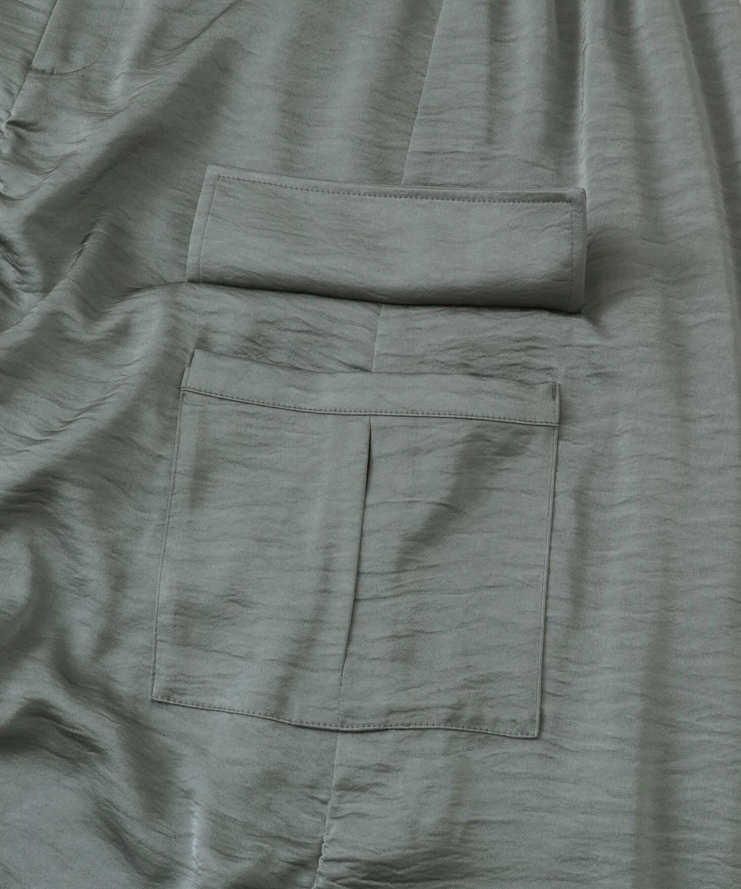 SENSE OF PLACE by URBAN RESEARCH「サテンサイドポケットスカート」|スカート|