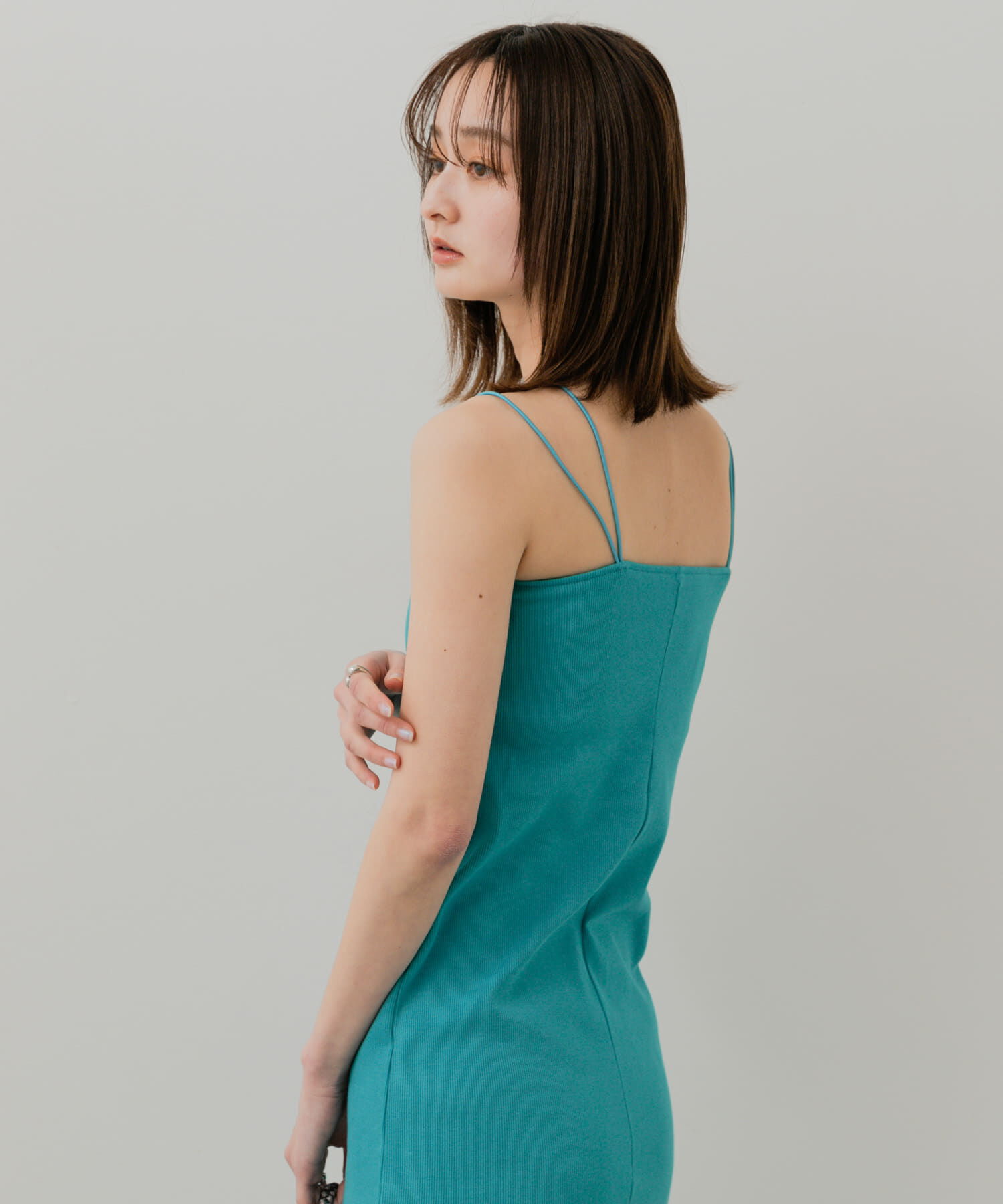 SENSE OF PLACE by URBAN RESEARCH「ホルターネックカップツキキャミワンピース」|ワンピース|