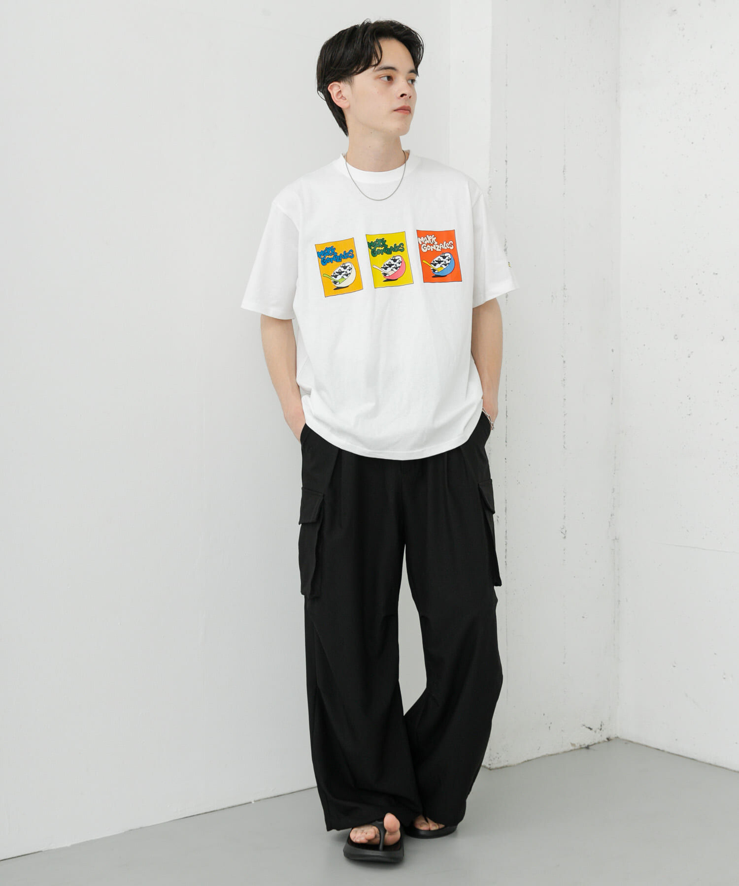 SENSE OF PLACE by URBAN RESEARCH「『別注』Mark Gonzales&times;SENSE OF PLACE　S/S T-SHIRTS B」|Tシャツ・カットソー|