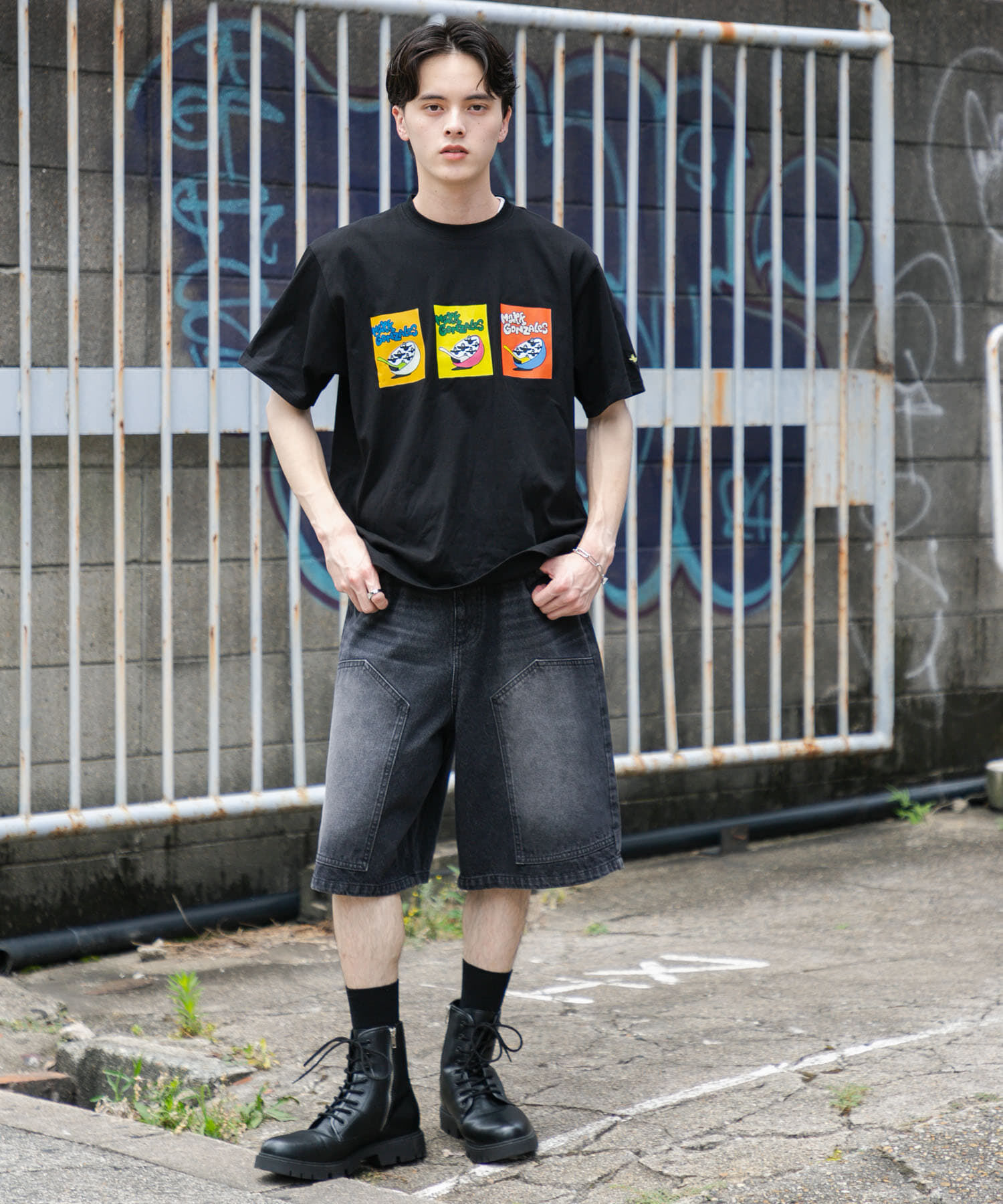 SENSE OF PLACE by URBAN RESEARCH「『別注』Mark Gonzales&times;SENSE OF PLACE　S/S T-SHIRTS B」|Tシャツ・カットソー|