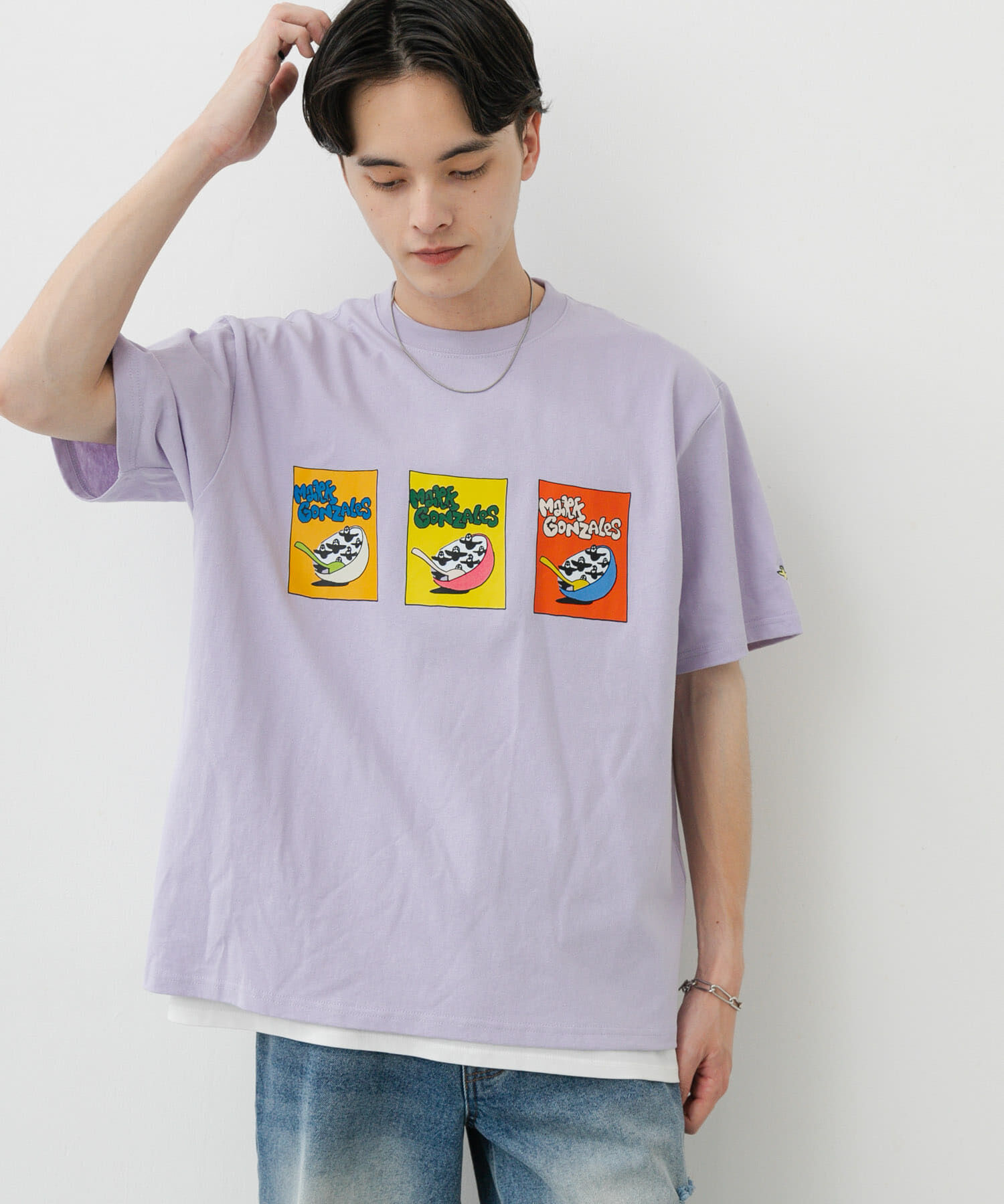 SENSE OF PLACE by URBAN RESEARCH「『別注』Mark Gonzales&times;SENSE OF PLACE　S/S T-SHIRTS B」|Tシャツ・カットソー|