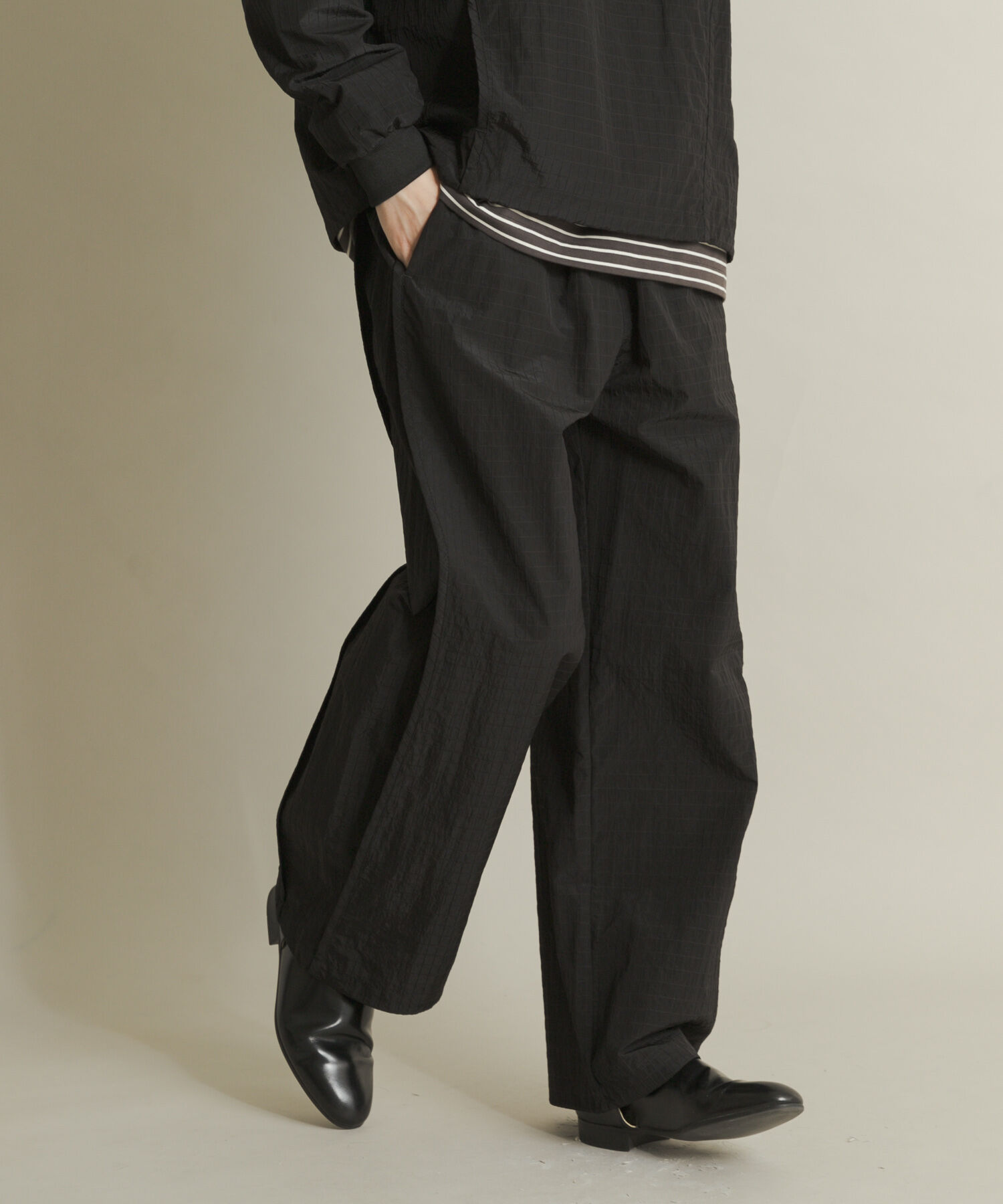 SENSE OF PLACE by URBAN RESEARCH「リップストップナイロンワイドスラックス」|その他|