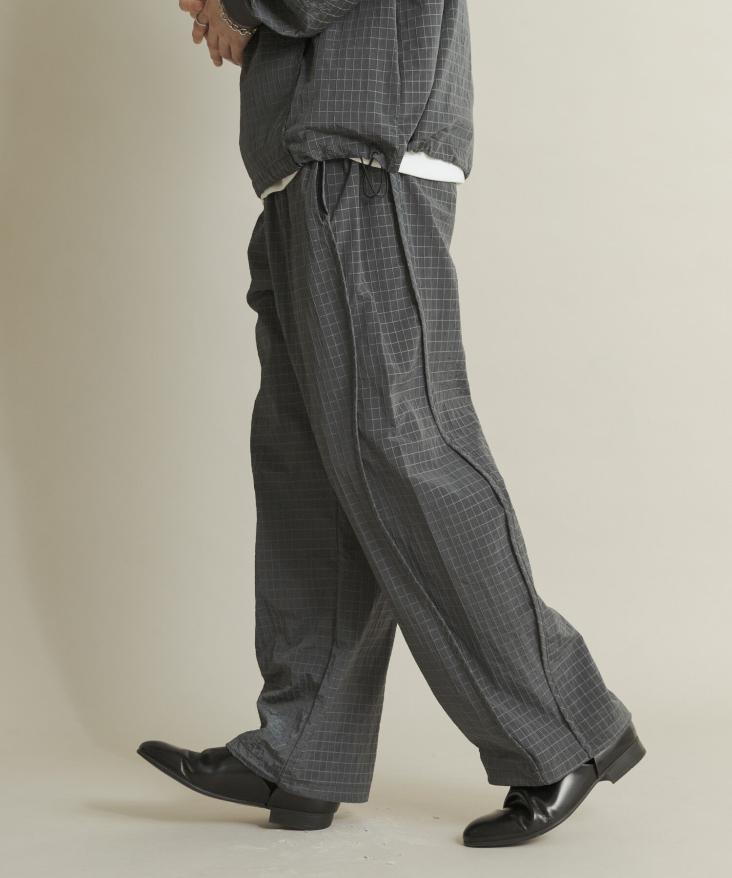 SENSE OF PLACE by URBAN RESEARCH「リップストップナイロンワイドスラックス」|その他|