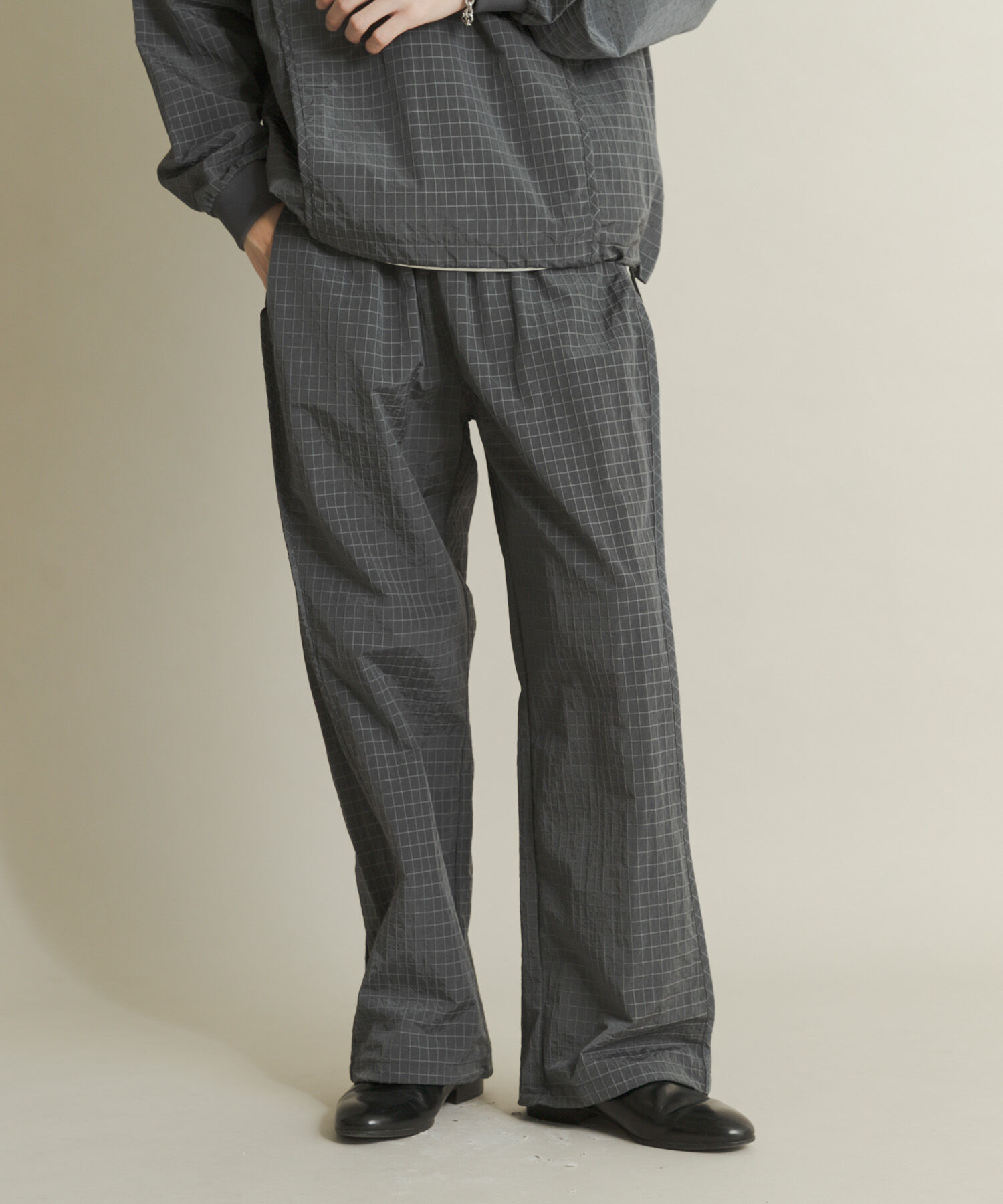 SENSE OF PLACE by URBAN RESEARCH「リップストップナイロンワイドスラックス」|その他|