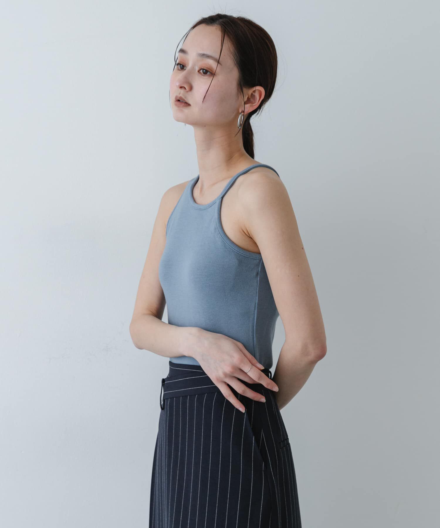 SENSE OF PLACE by URBAN RESEARCH「アシメネックカップツキキャミソール」|キャミソール|