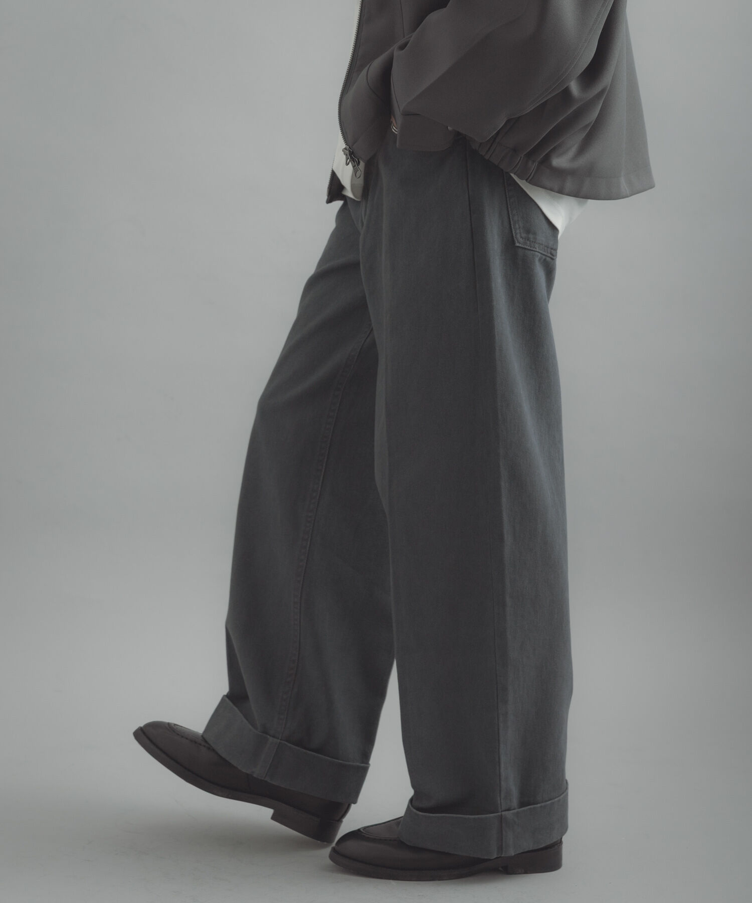 SENSE OF PLACE by URBAN RESEARCH「カツラギダブルワイドパンツ」|その他|ネイビー