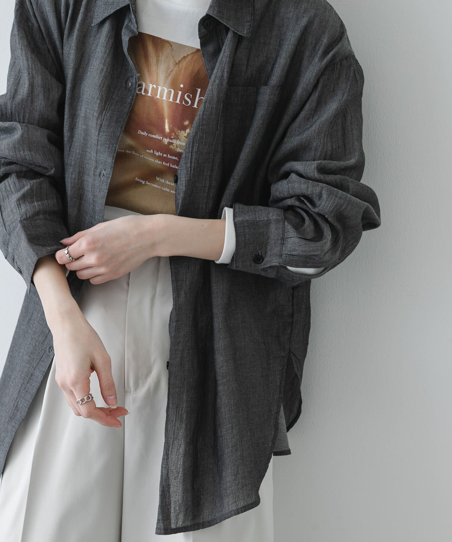 SENSE OF PLACE by URBAN RESEARCH「ポケットツキシアーデニムシャツ」|シャツ・ブラウス|