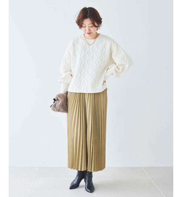 le.coeur blanc「プリーツロングスカート」|スカート|