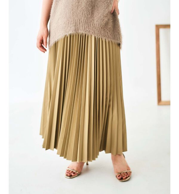 le.coeur blanc「プリーツロングスカート」|スカート|