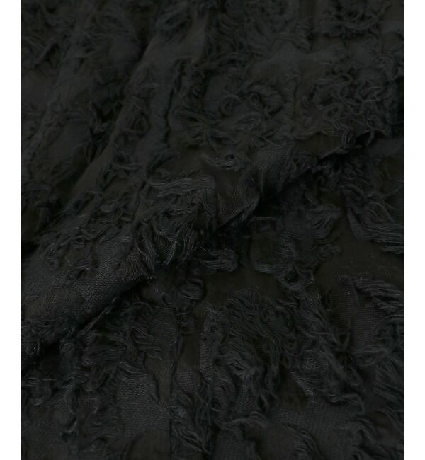 le.coeur blanc「《手洗い可能》カットジャガードギャザースカート」|スカート|