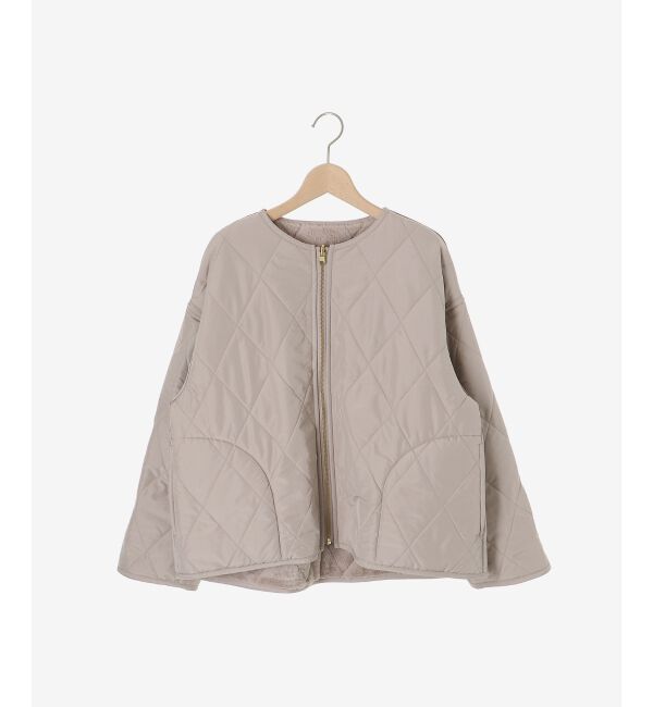  「リバーシブルタフタ&times;ファーキルトジャケット」|その他|
