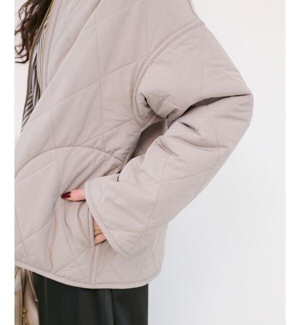  「リバーシブルタフタ&times;ファーキルトジャケット」|その他|