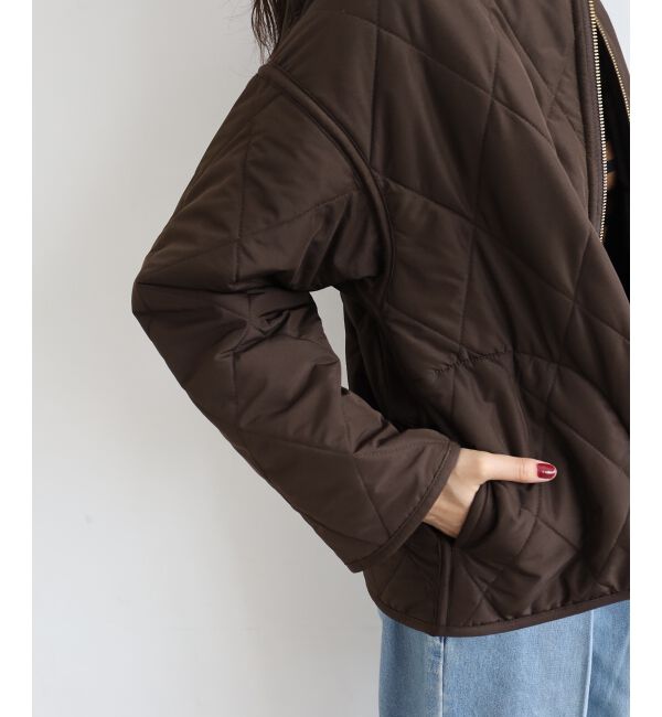  「リバーシブルタフタ&times;ファーキルトジャケット」|その他|