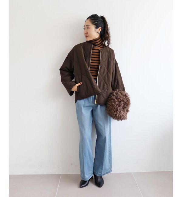  「リバーシブルタフタ&times;ファーキルトジャケット」|その他|