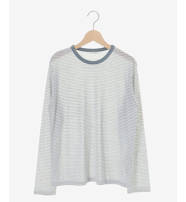  「シアーボーダーカットソー」|Tシャツ・カットソー|