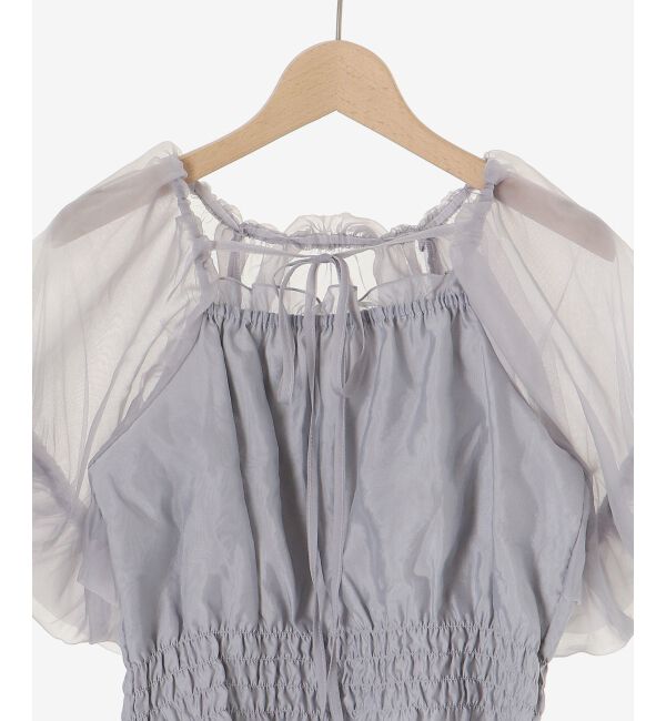  「前後2wayバルーン袖ブラウス」|シャツ・ブラウス|