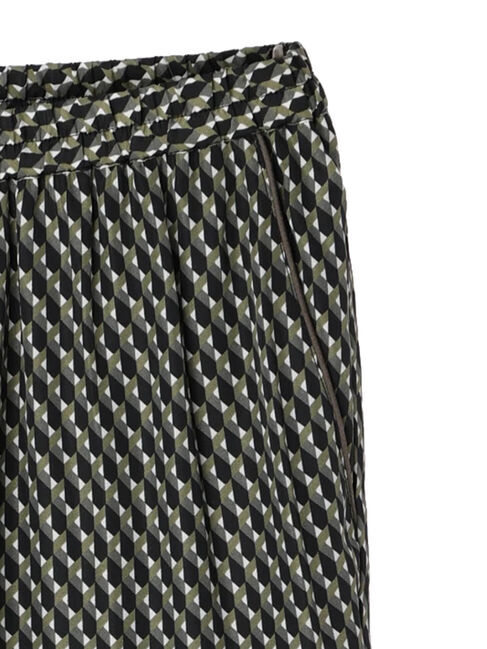 earth music&ecology「ジオメトリック柄サテンパンツ」|その他|