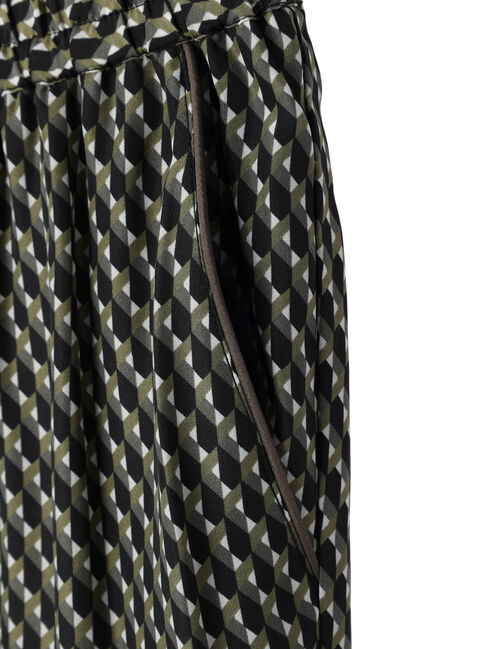 earth music&ecology「ジオメトリック柄サテンパンツ」|その他|