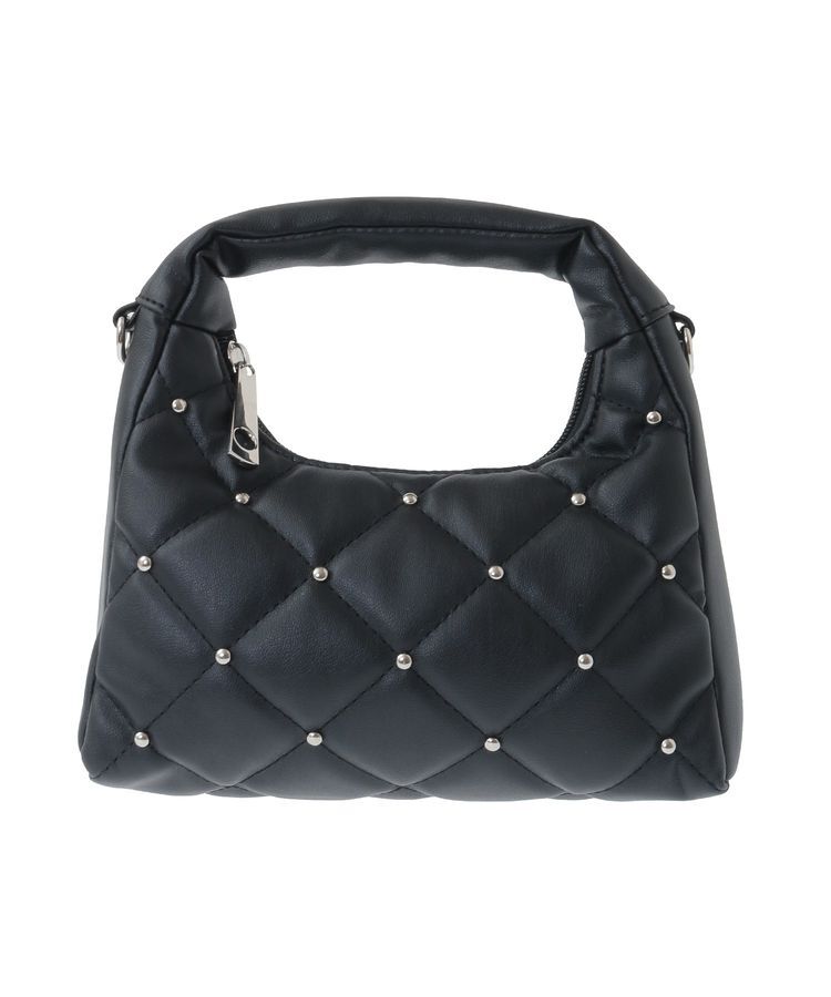 earth music&ecology「スタッズキルトバッグ」|ハンドバッグ|