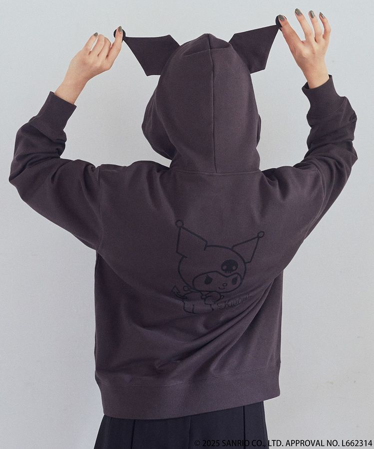 earth music&ecology「マイメロディ&クロミ/earth 耳付きフーディー」|スウェット・ジャージ|