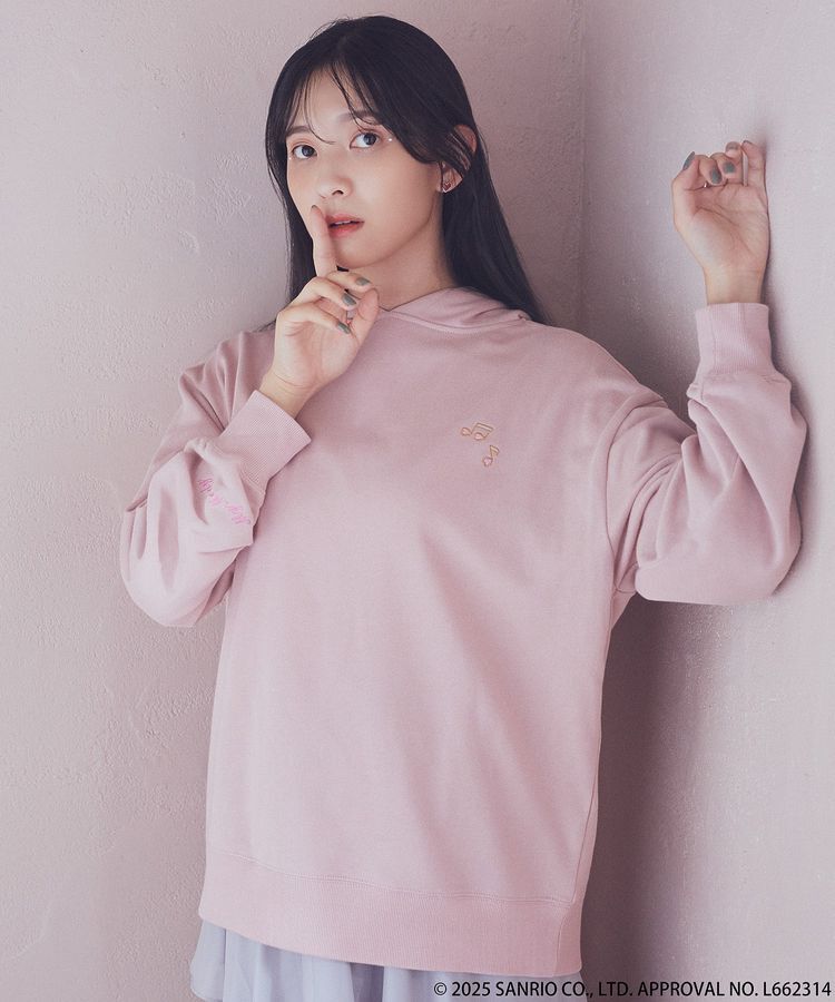 earth music&ecology「マイメロディ&クロミ/earth 耳付きフーディー」|スウェット・ジャージ|