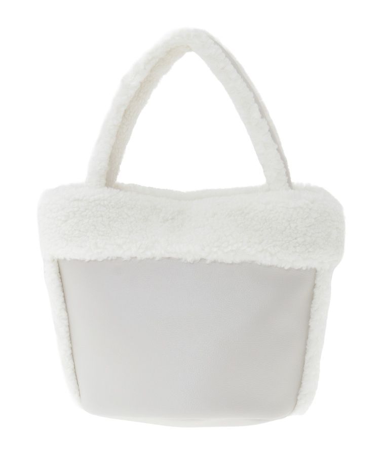 earth music&ecology「ムートン風ボアバッグ」|ショルダー・メッセンジャー|