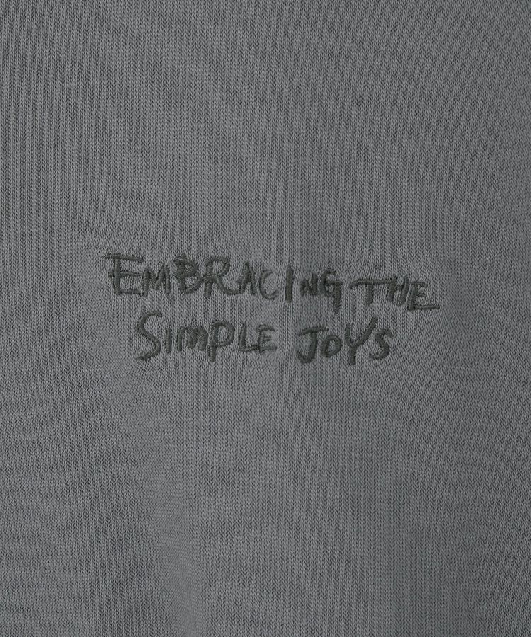 earth music&ecology「サイドリブロゴスウェット」|スウェット・ジャージ|